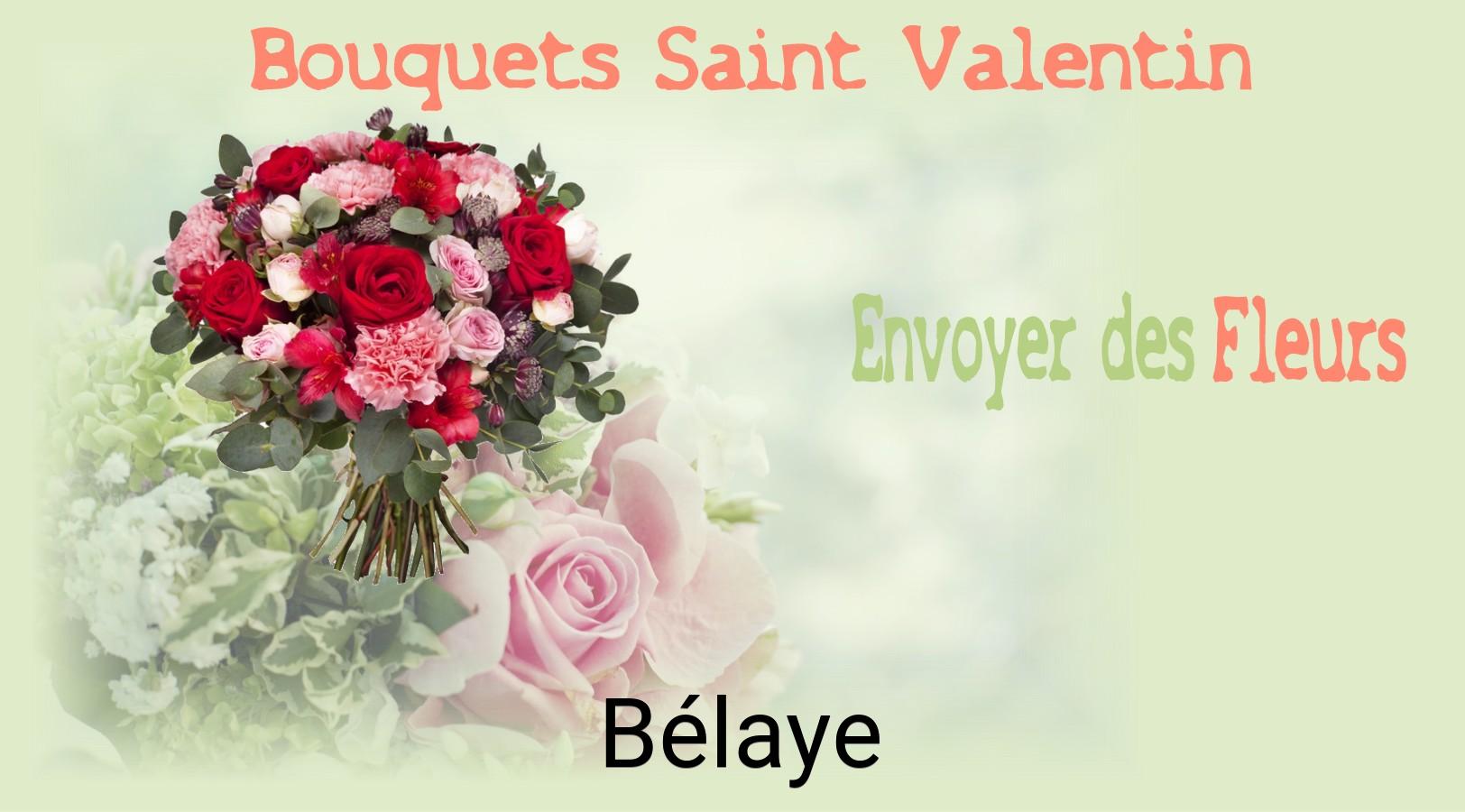 Roses de Saint-Valentin livrées à Bélaye